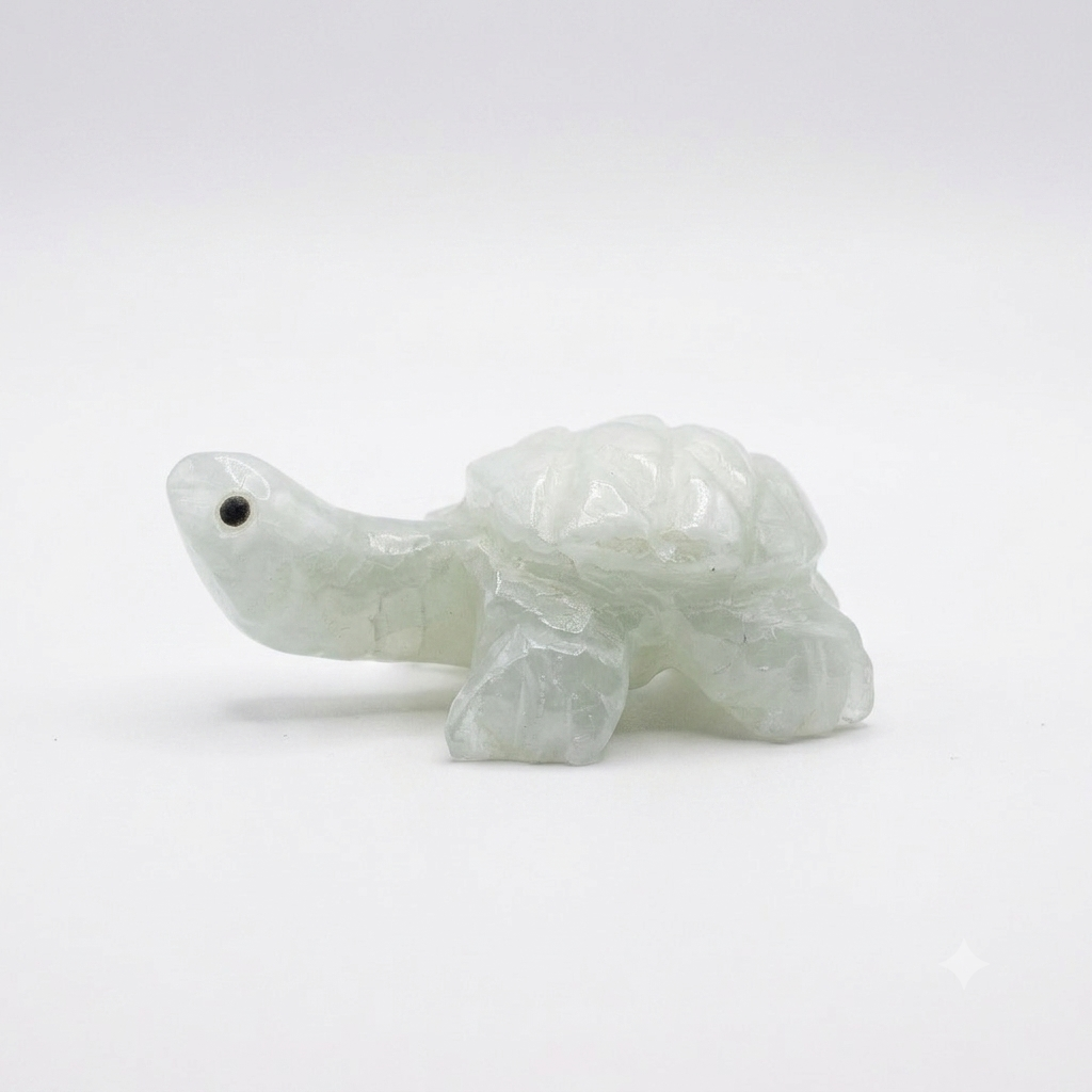 Banded Onyx Turtle Figurine