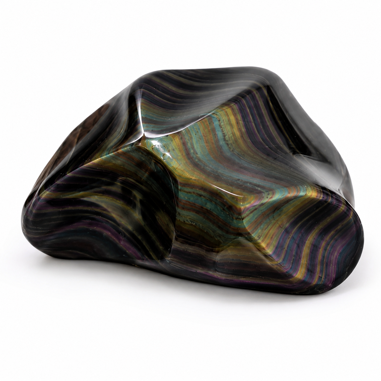 Rainbow Obsidian Freeform
