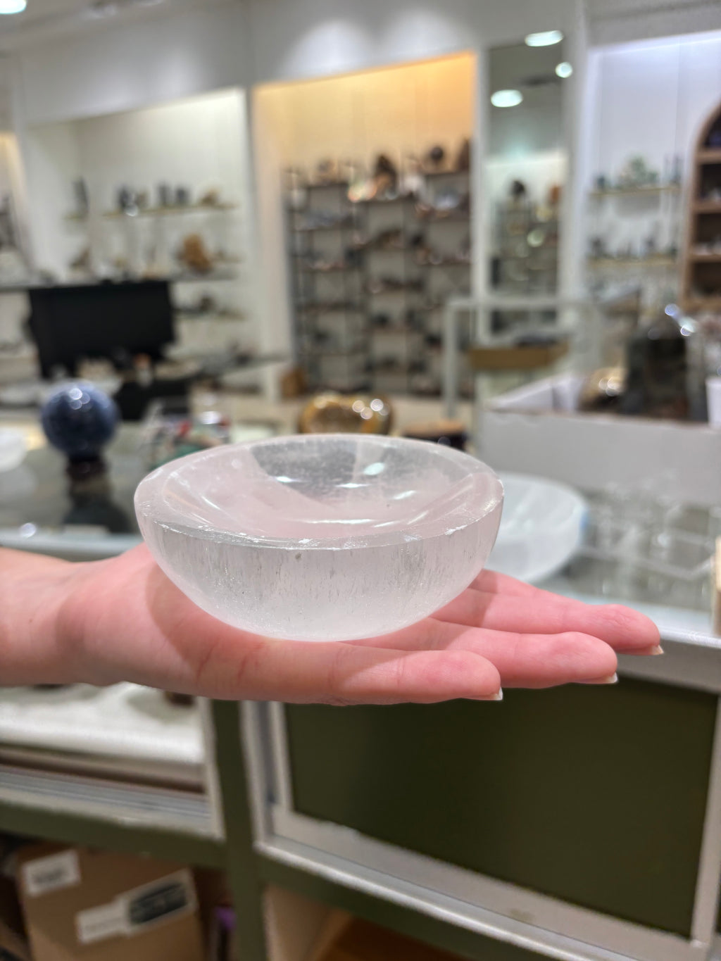 Selenite Charging Bowl 4”