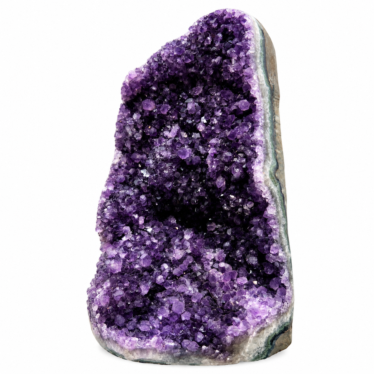 Dark Amethyst Cutbase Cluster
