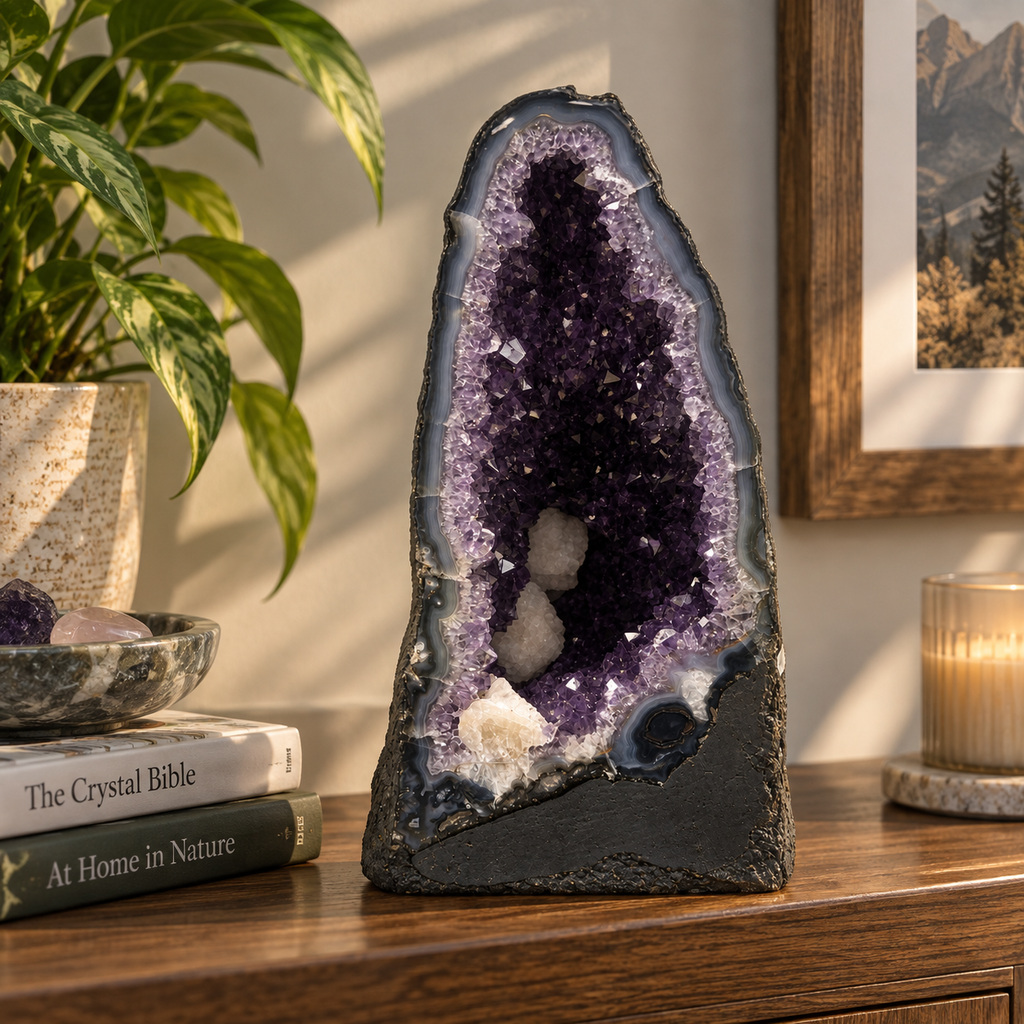 Amethyst Crystal Specimen