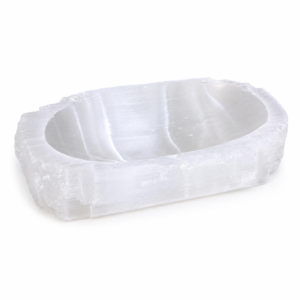 Natural Selenite Charging Bowl
