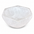 White Selenite Crystal Bowl