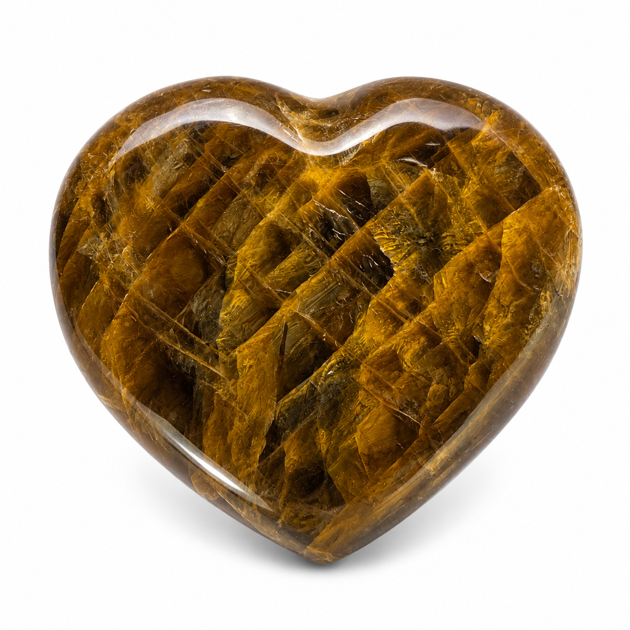 Tiger’s Eye Heart
