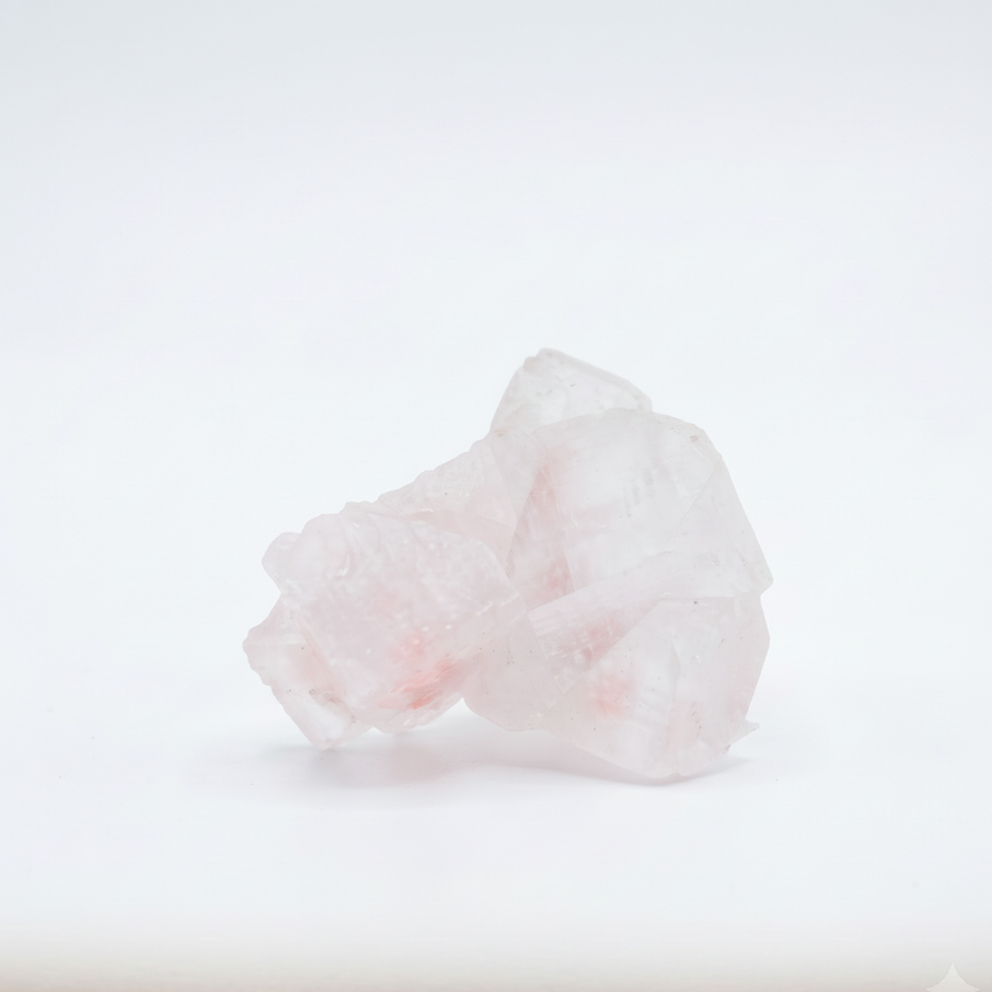 Raw Pink Calcite Crystal Cluster