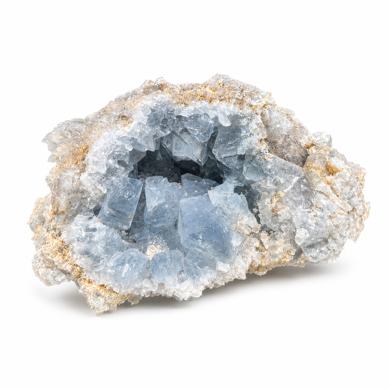 Celestite Crystal Cluster