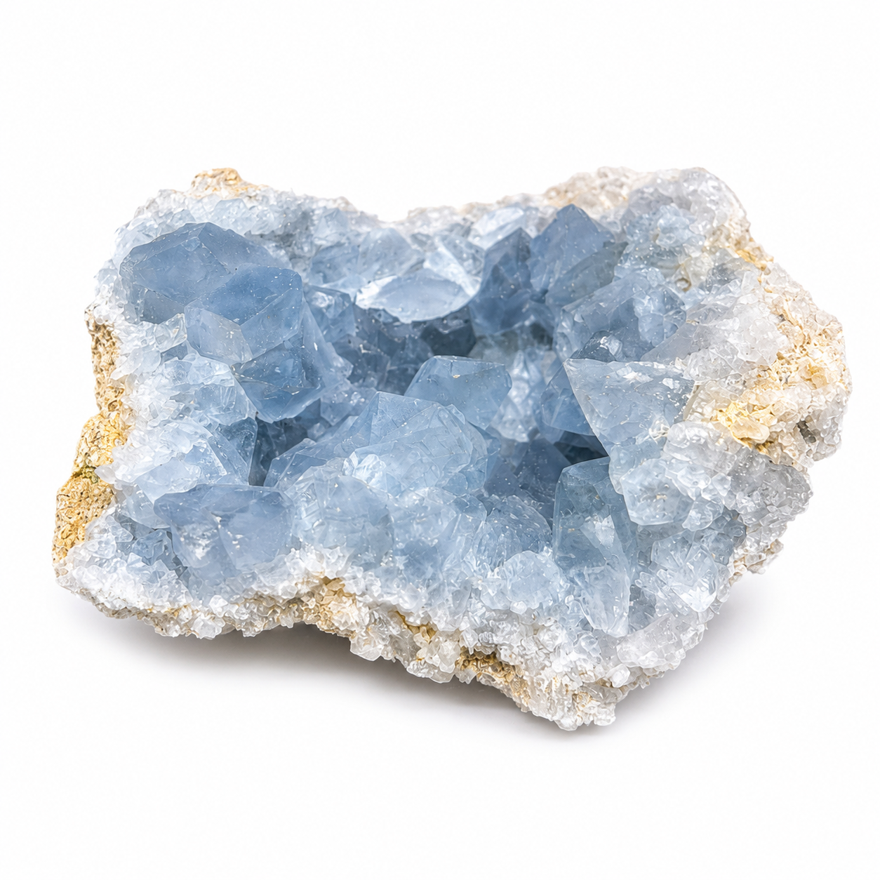 Celestite Crystal Cluster