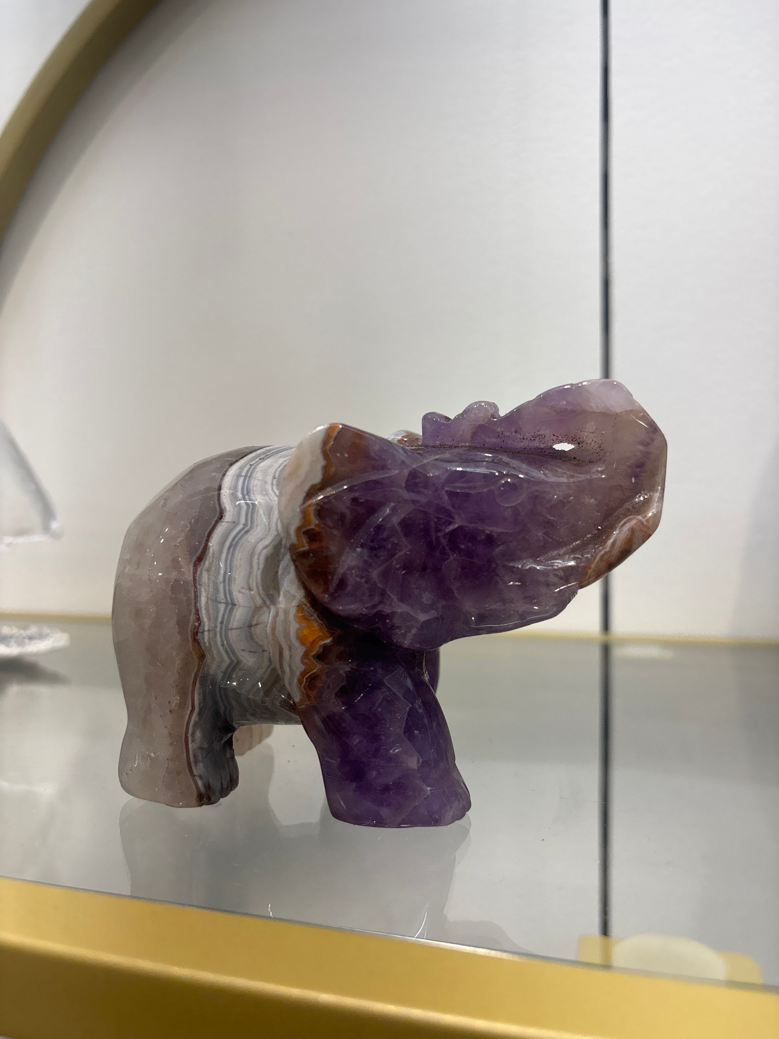 Elephant agate amethyst 13