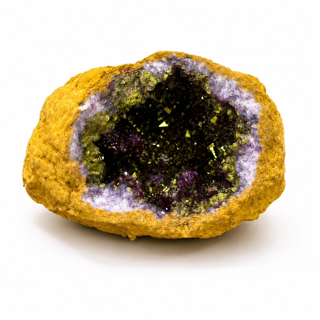 Aura Amethyst Geode