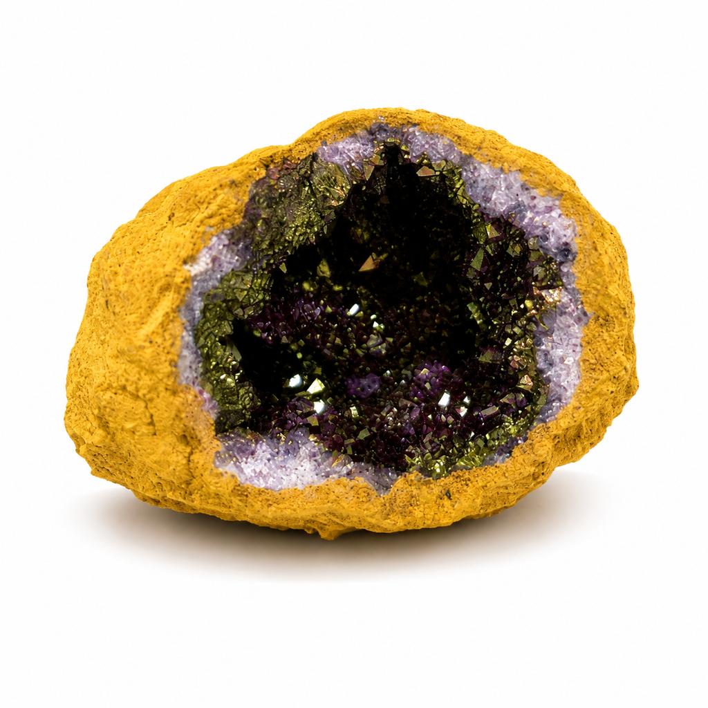 Aura Amethyst Geode