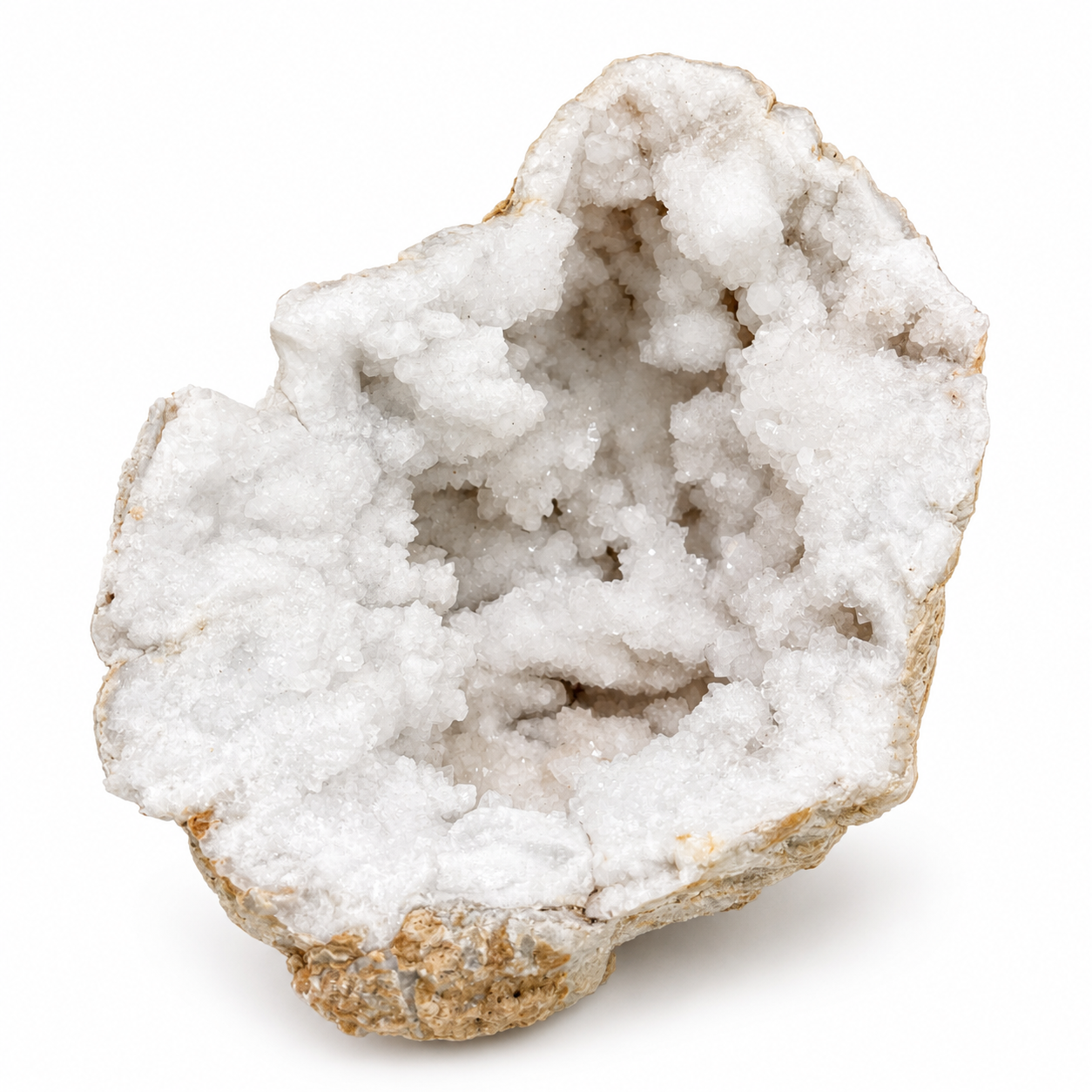 White Quartz Geode