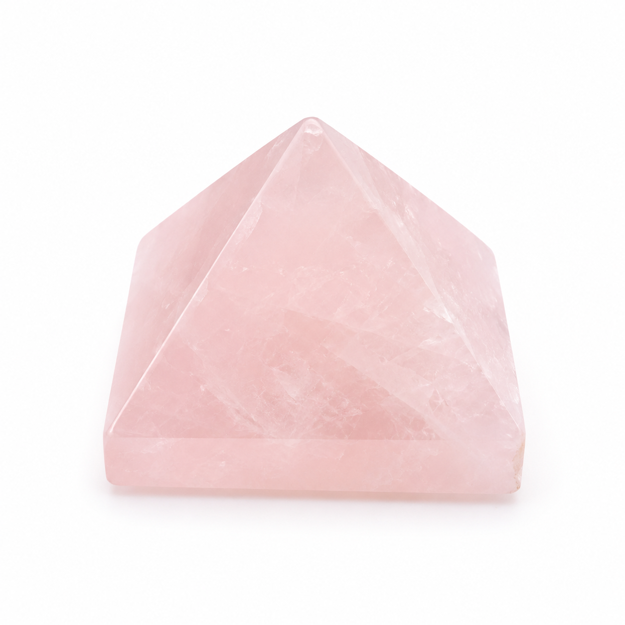 Rose Quartz Pyramid