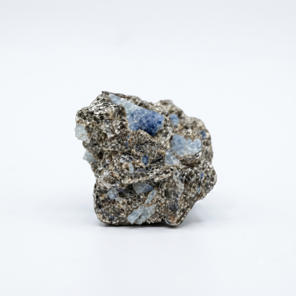 Blue Sapphire in Matrix – Raw Specimen