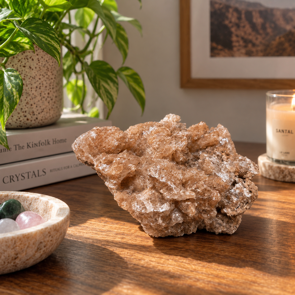 Aragonite Crystal Cluster – Natural Mineral Specimen
