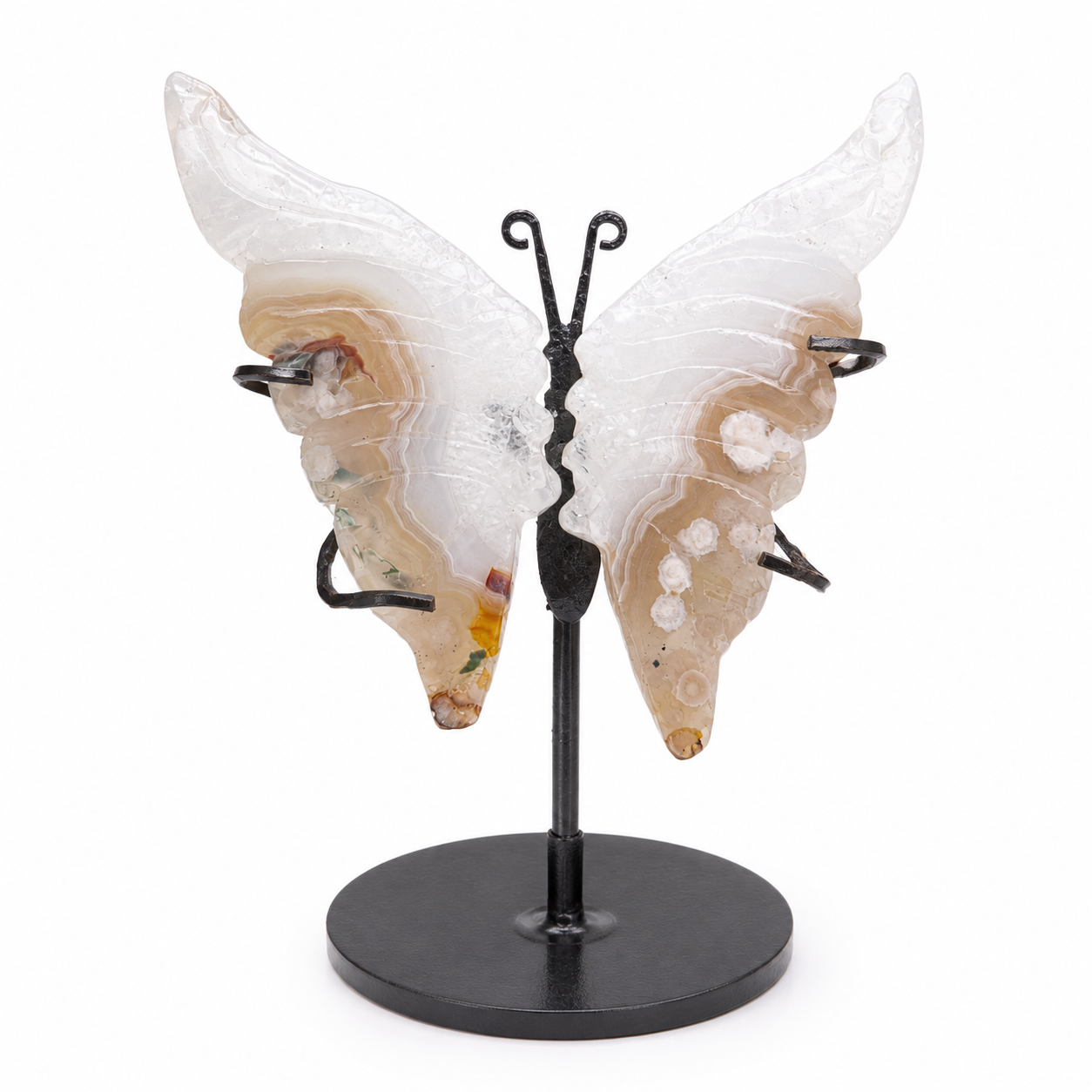 Agate Butterfly on Stand