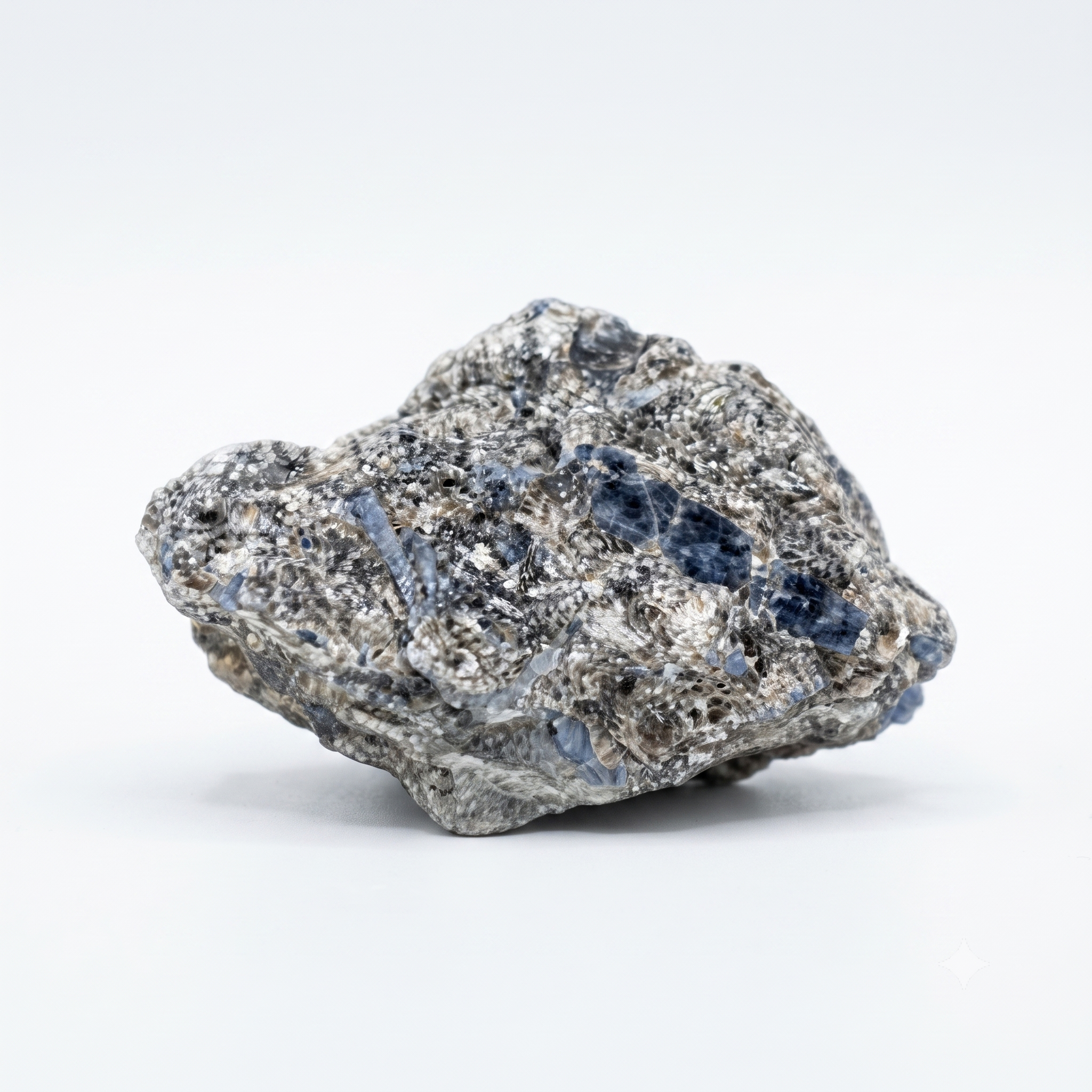 Blue Sapphire in Matrix Mineral
