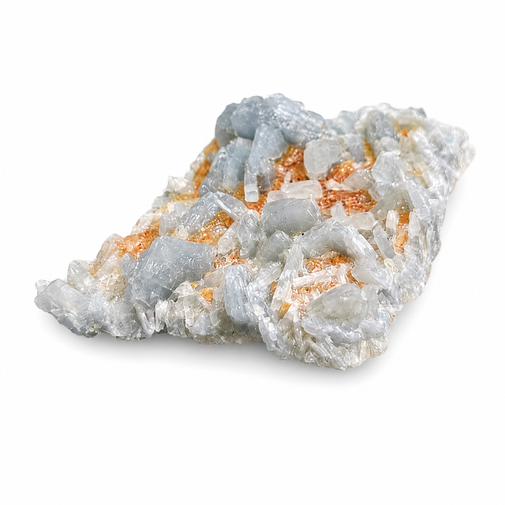 Blue Barite Crystal Cluster