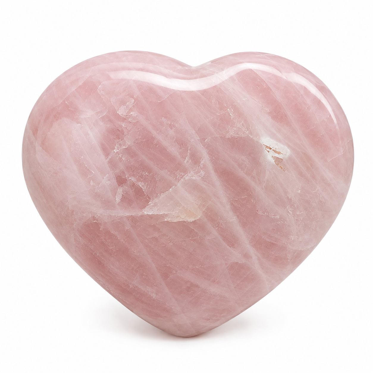 Rose Quartz Heart