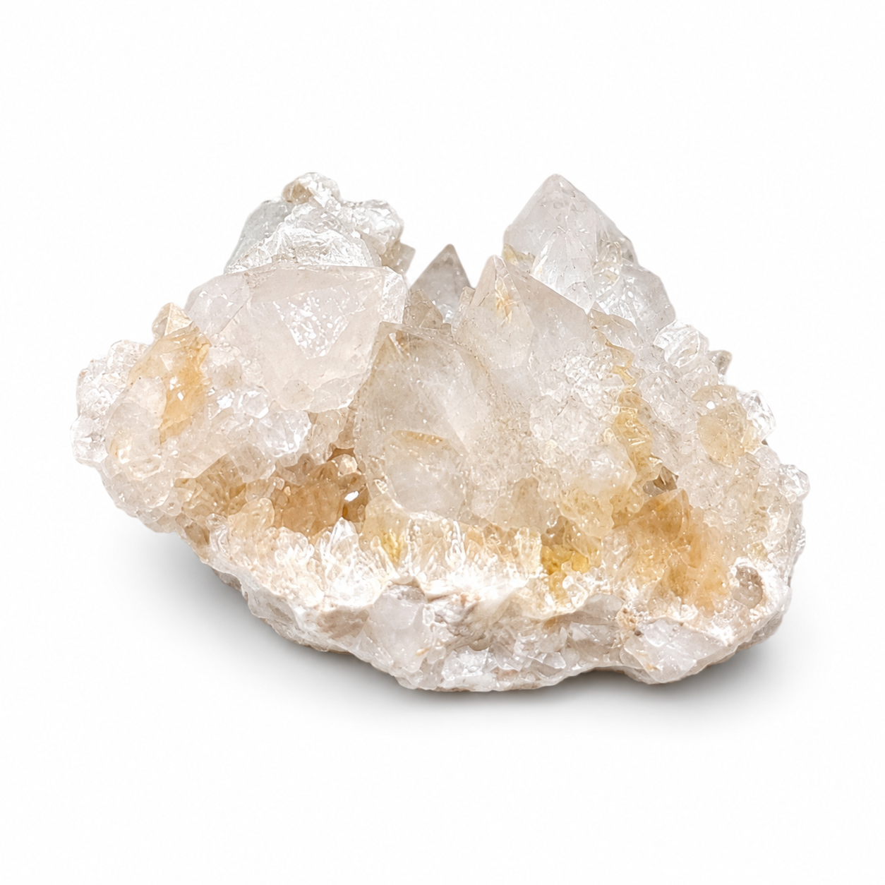 Clear Quartz Crystal Cluster