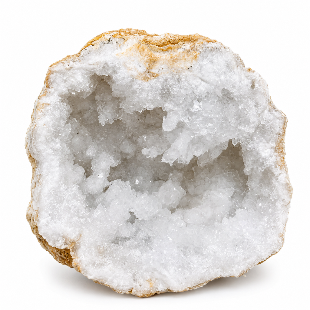 White Quartz Geode