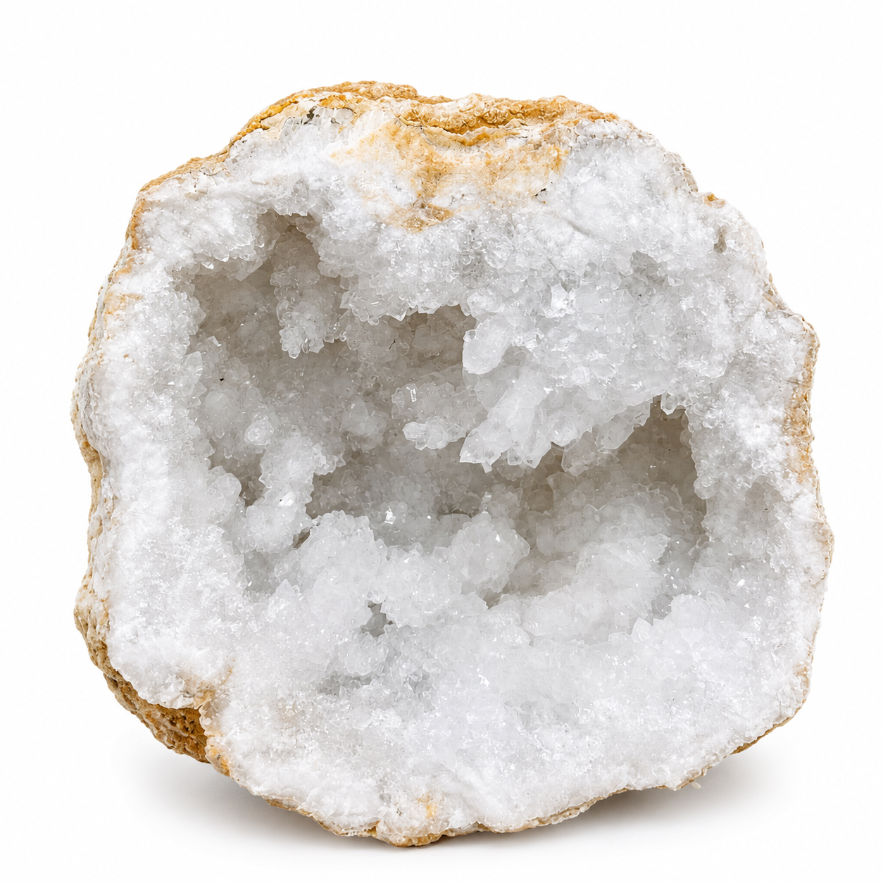 White Quartz Geode