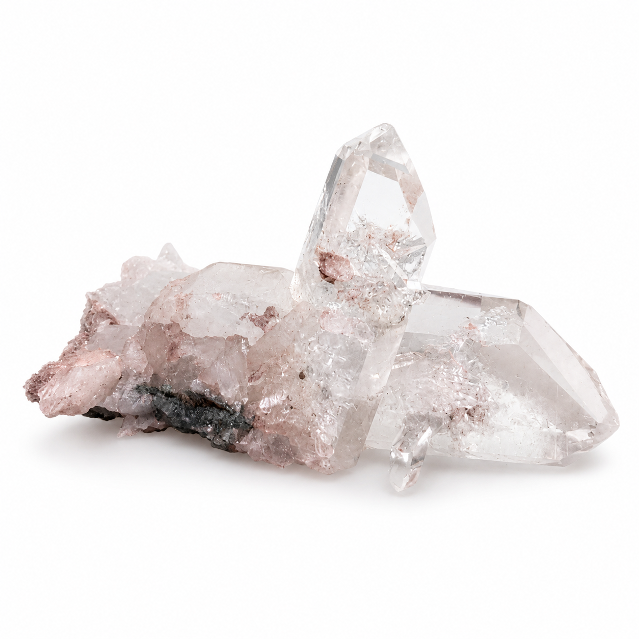 Pink Quartz Cluster
