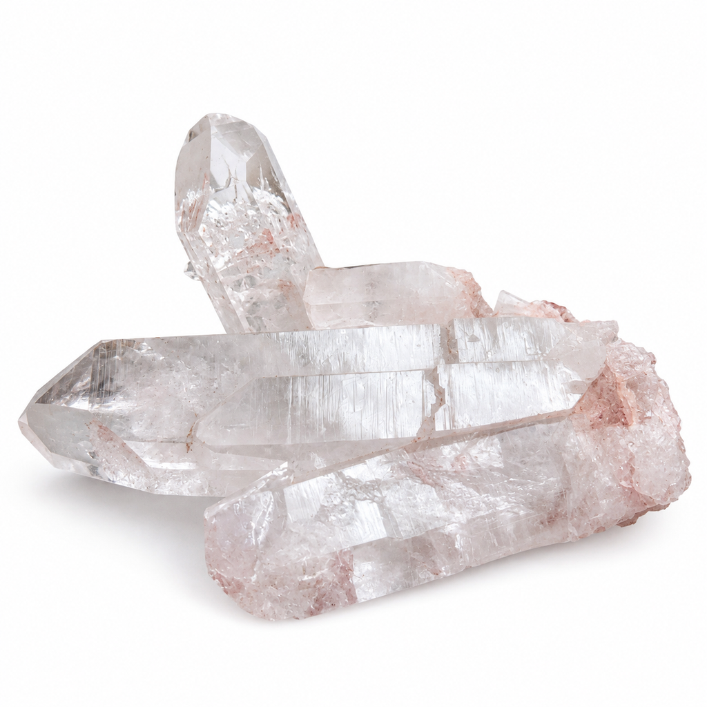 Pink Quartz Cluster