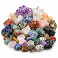 Mixed Natural Crystals & Gemstones Collection