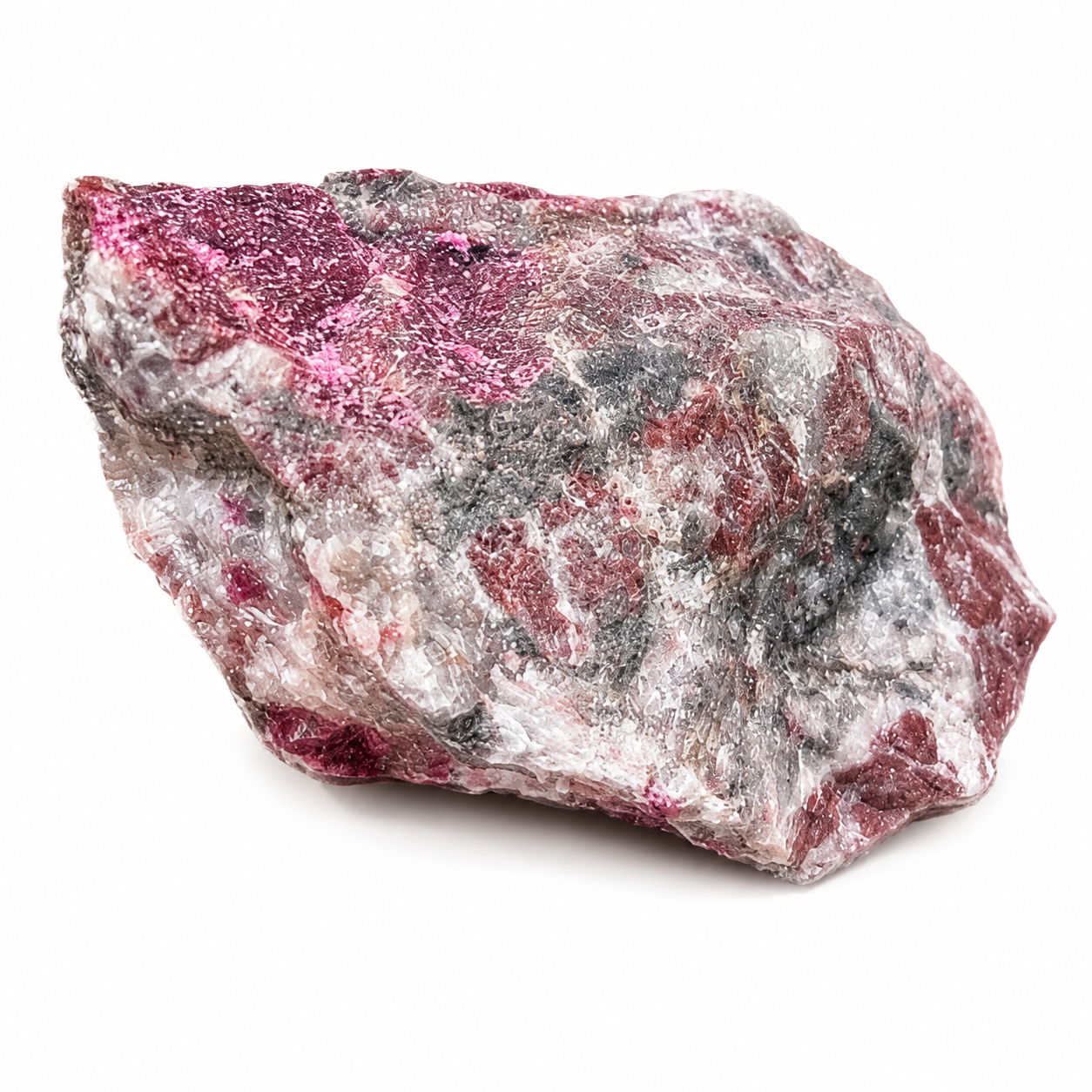 Pink & Earth-Tone Mineral Specimen