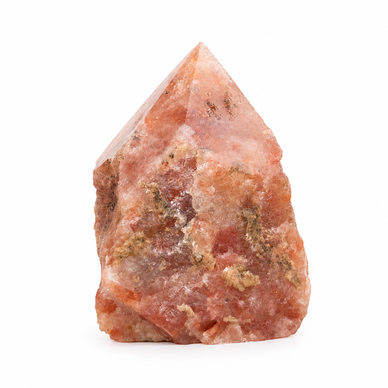 Pink Amethyst Semi-Polished Point