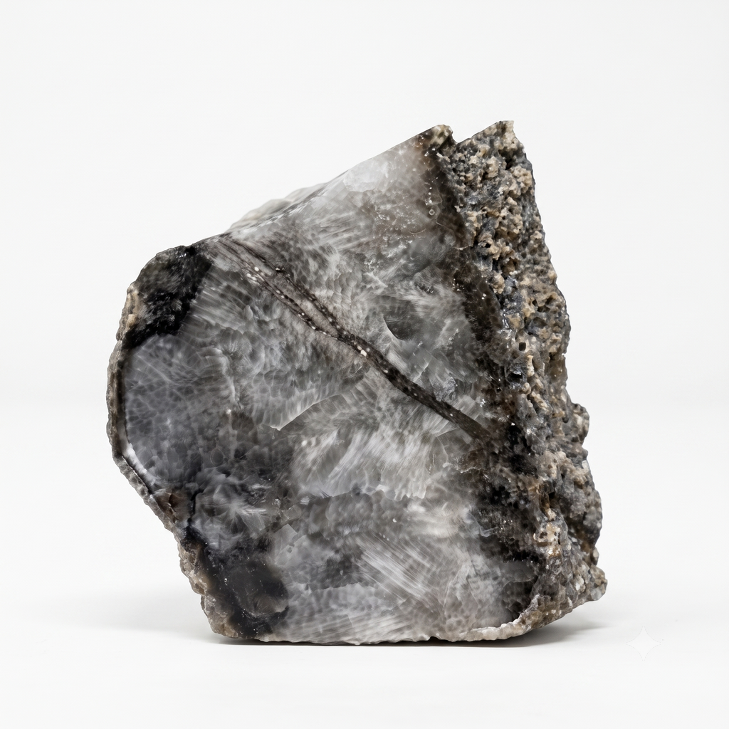 Smoky Quartz & Mineral Matrix Specimen