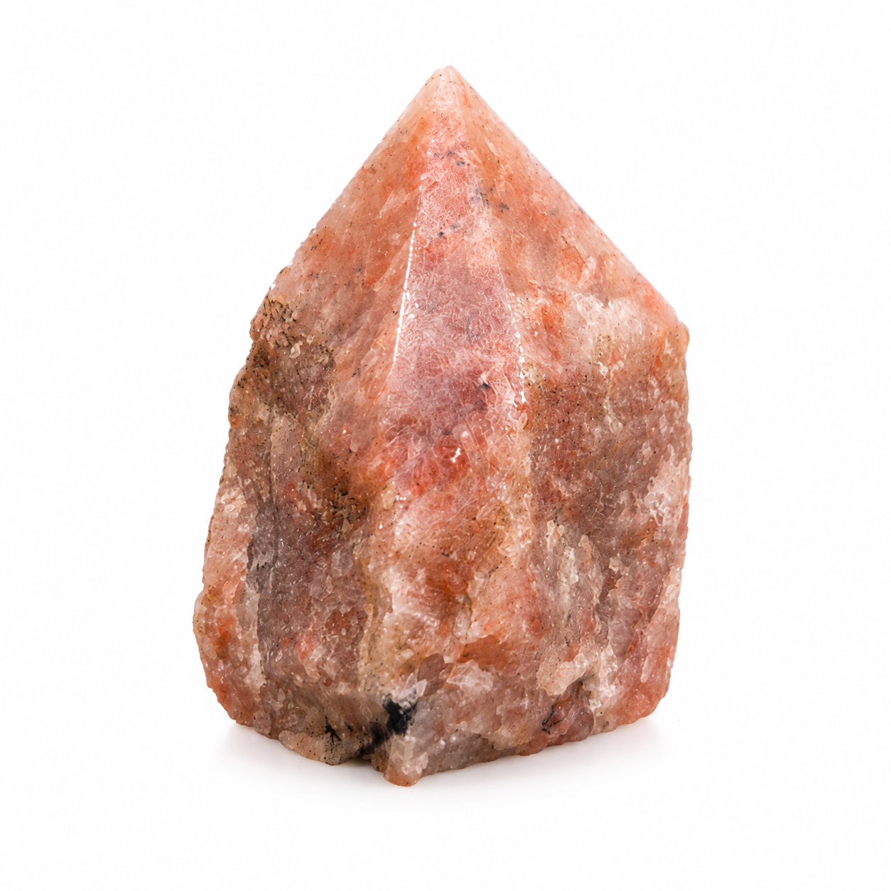 Pink Amethyst Semi-Polished Point