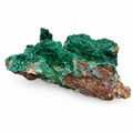 Malachite on Matrix Natural Mineral Specimen