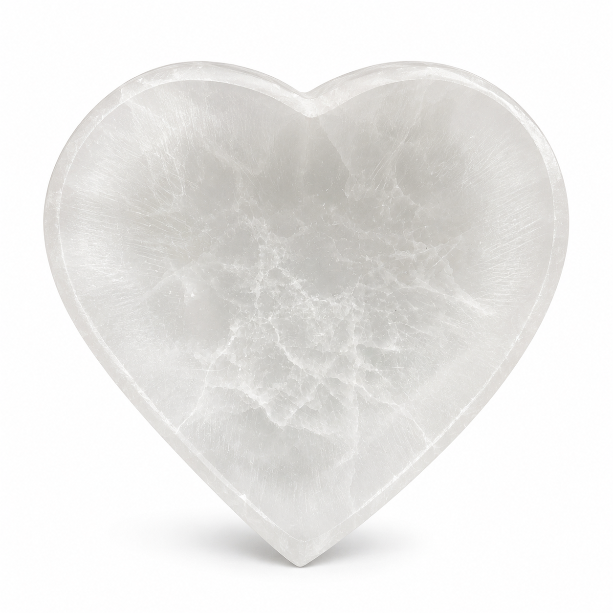 Selenite Heart Charging Bowl