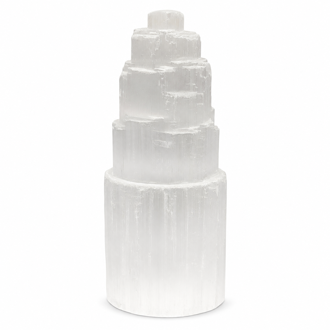 Selenite Tower Crystal Lamp