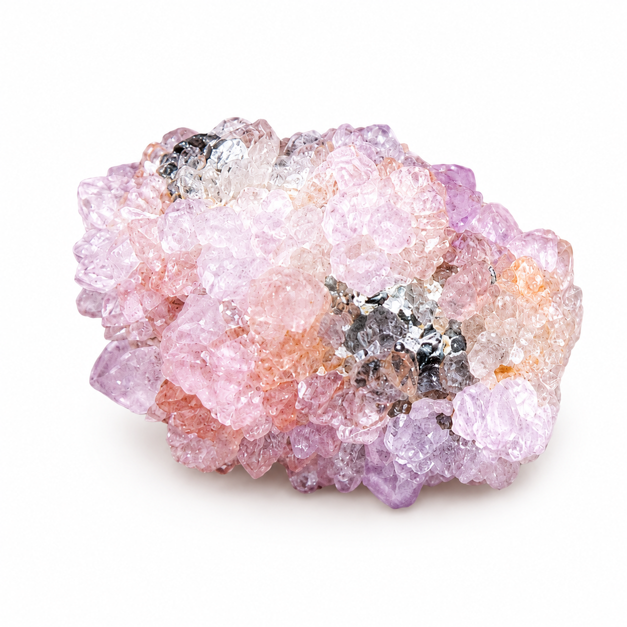 Pink & Lavender Crystal Cluster
