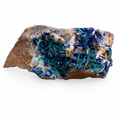 Azurite & Malachite on Matrix Natural Mineral Specimen