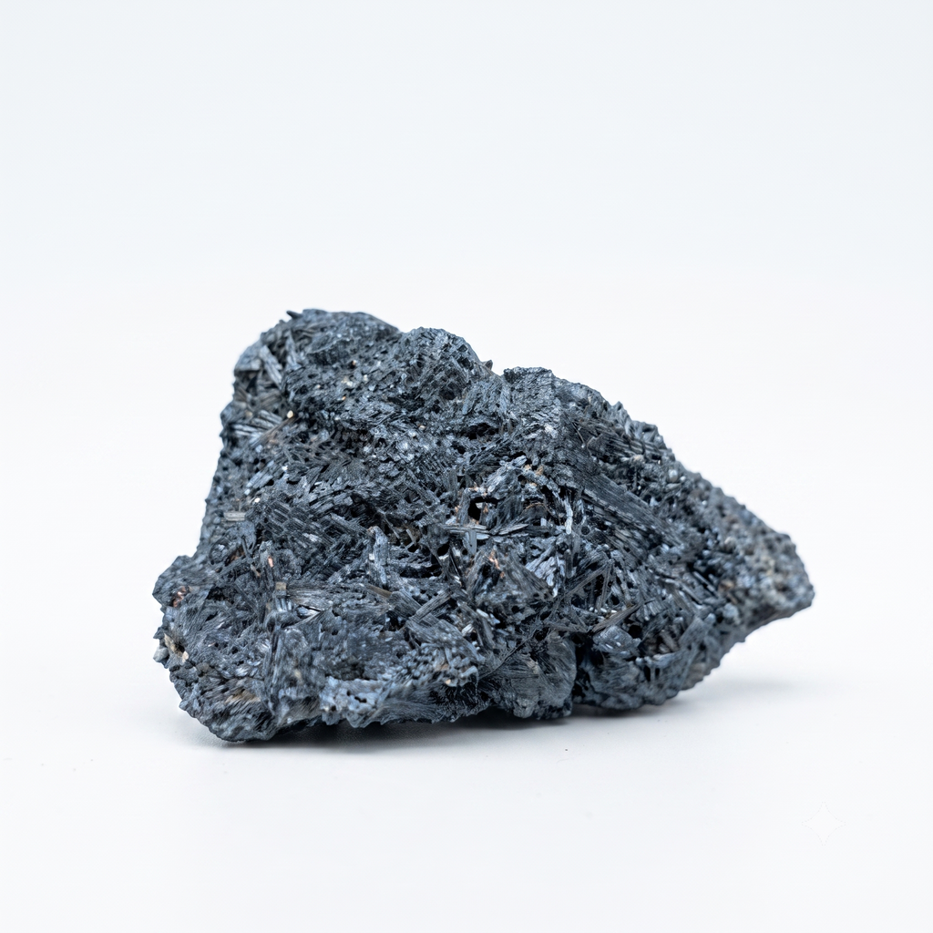 Actinolite & Crystalline Mineral Matrix Specimen