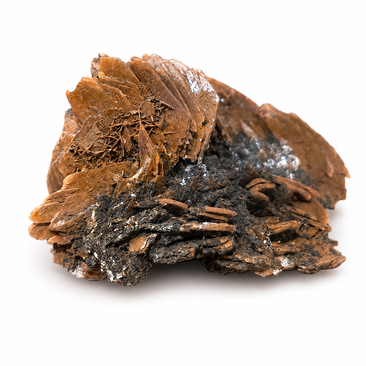 Brown Bladed Crystal Cluster