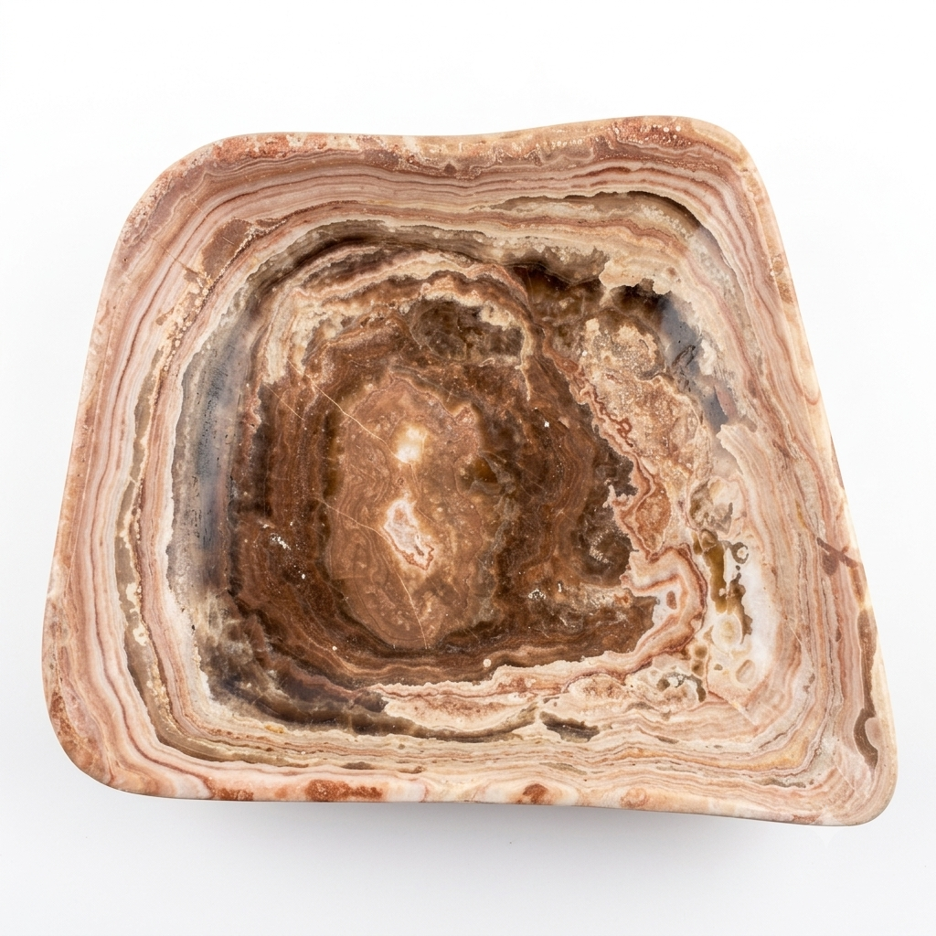 Banded Onyx Catchall Bowl