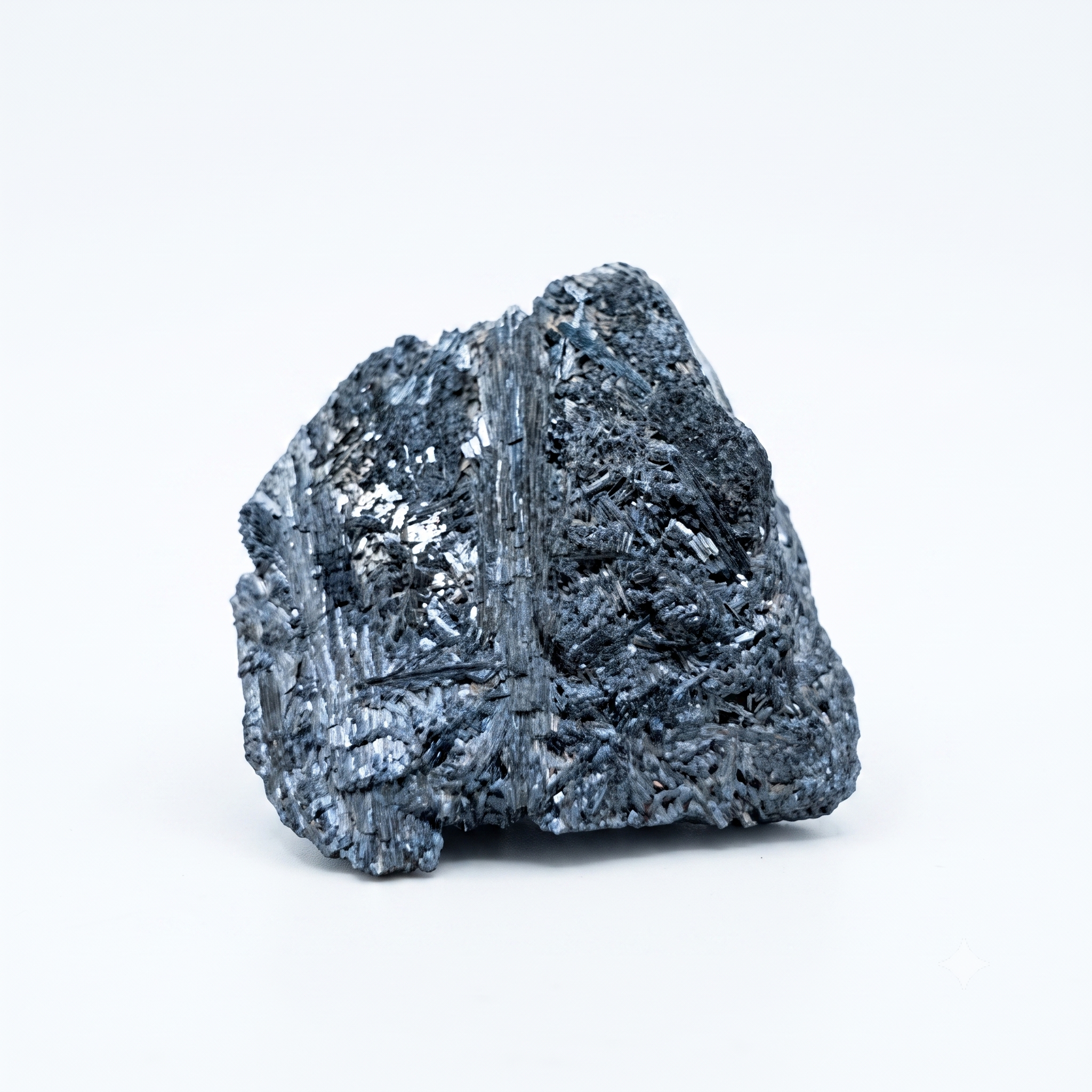 Actinolite Crystalline Mineral Specimen