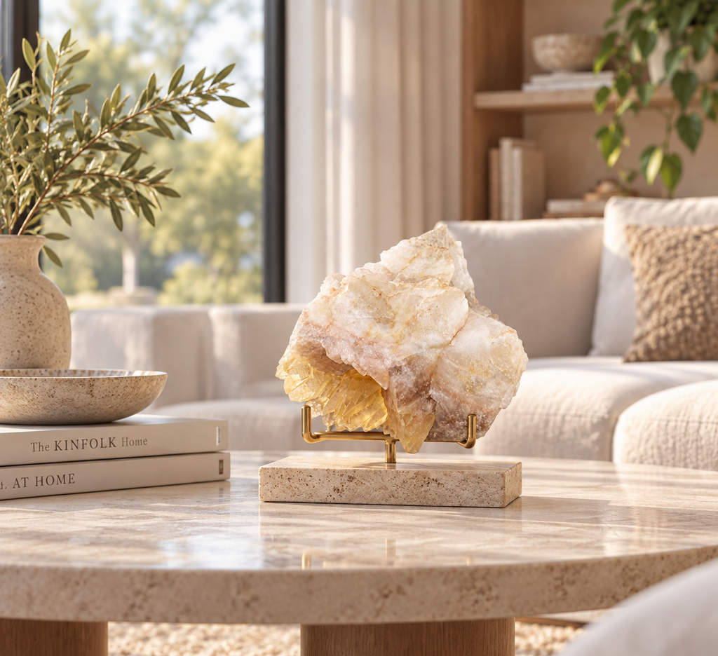 Calcite & Quartz on Matrix – Raw Specimen