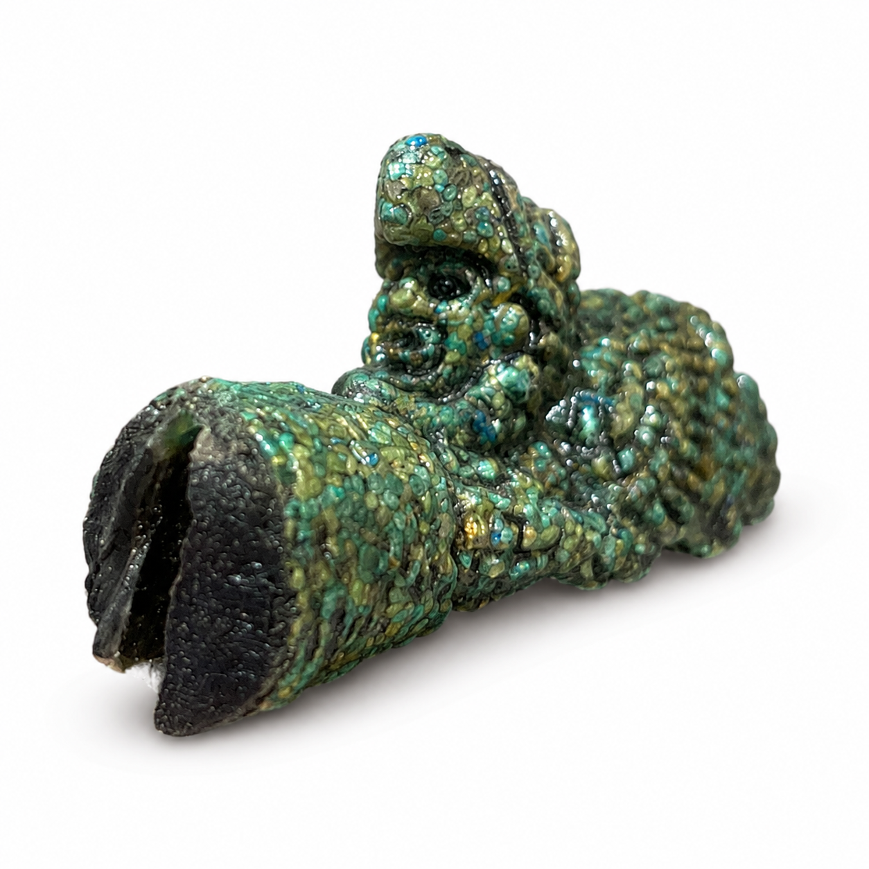 Green Patina Copper Formation
