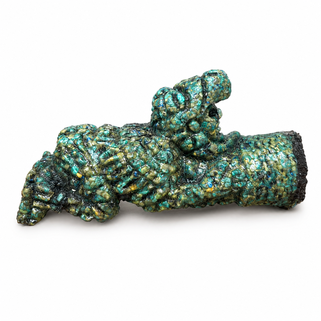 Green Patina Copper Formation
