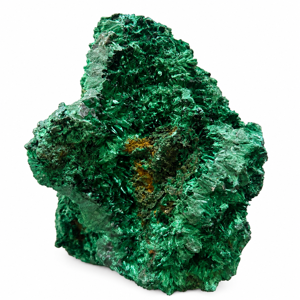 Fibrous Malachite Crystal Specimen