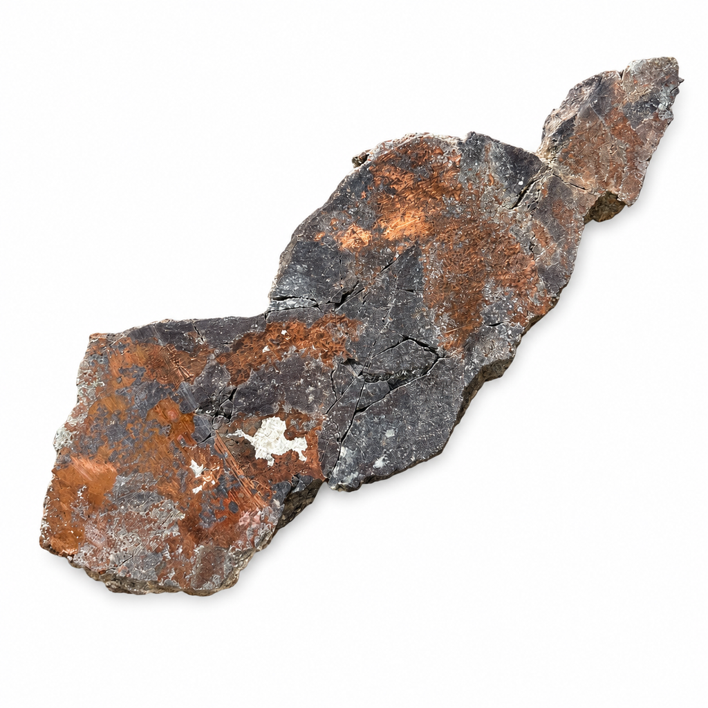 Copper-Bearing Mineral Slab