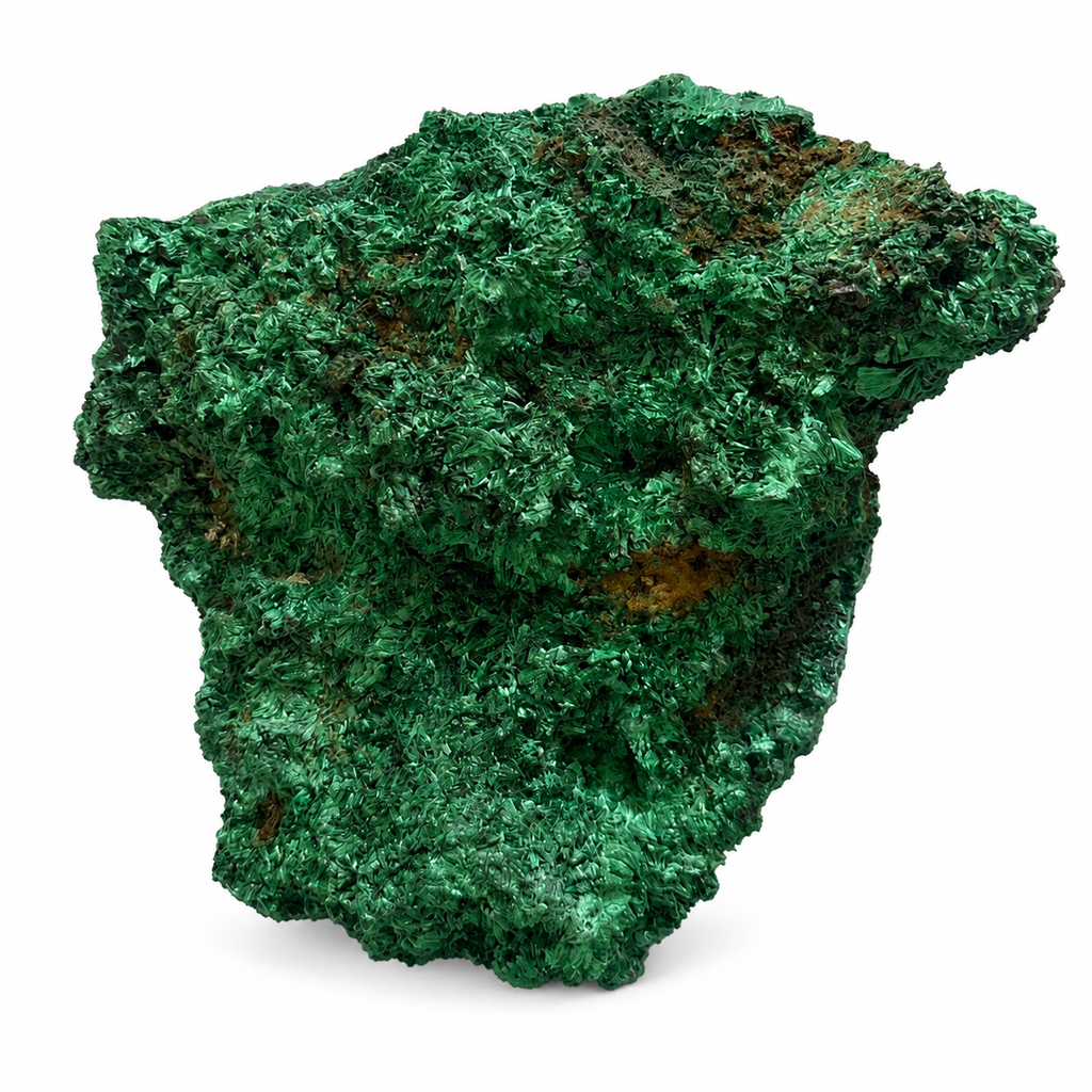 Fibrous Malachite Crystal Specimen