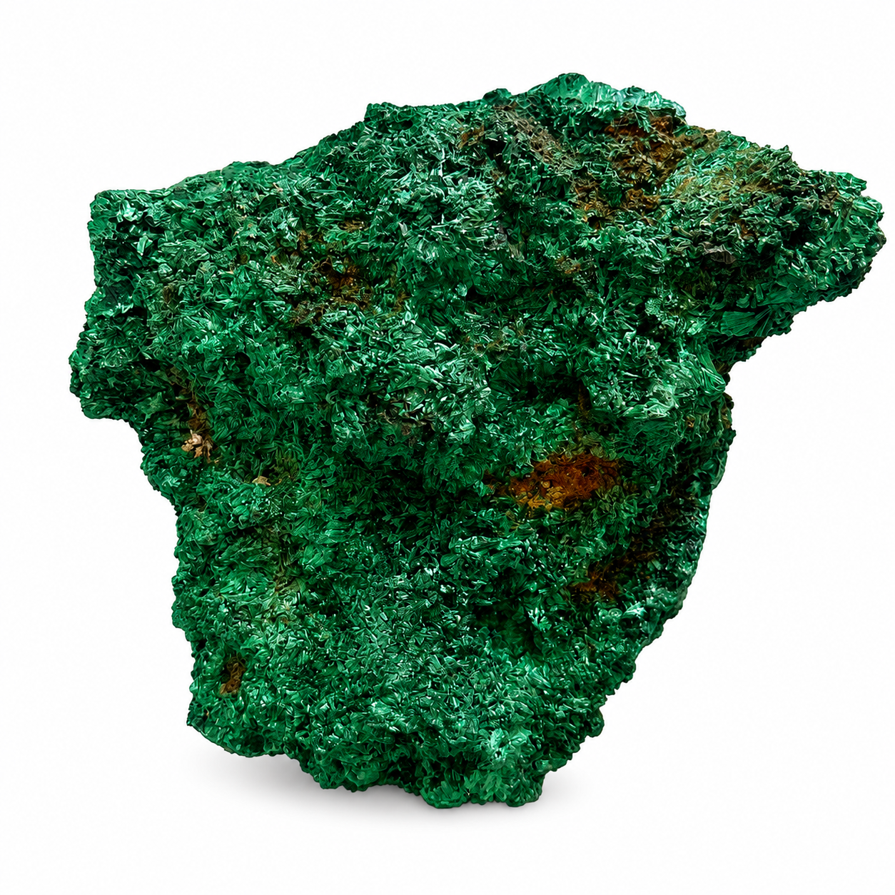 Fibrous Malachite Crystal Specimen