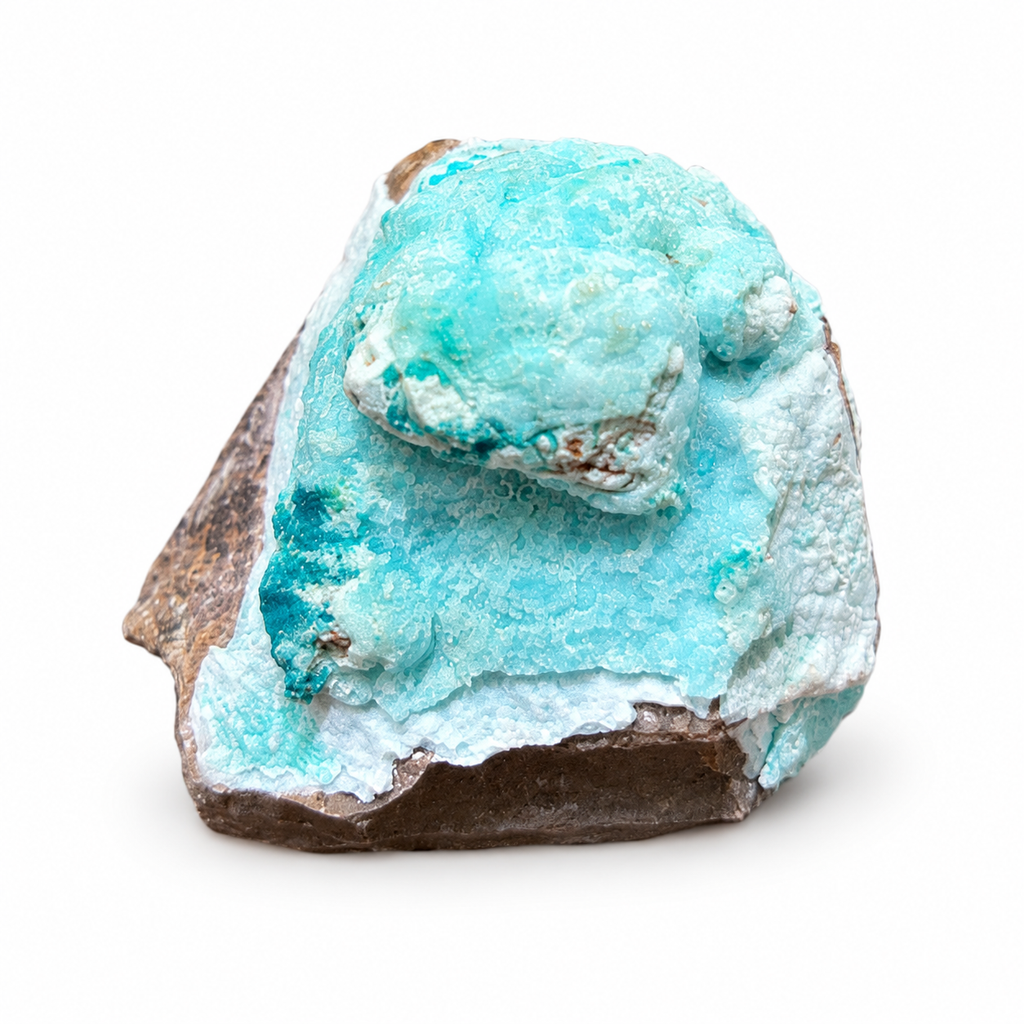 Blue Druzy Mineral Specimen