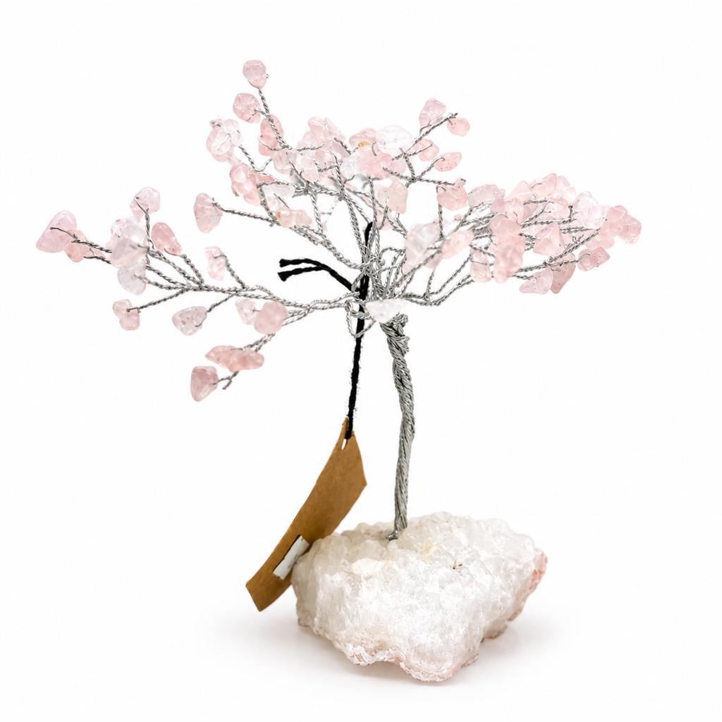 Quartz Gemstone Tree on Crystal Base